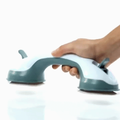 Agarradera de seguridad para ducha ventosa blanca soporte hasta 100kg