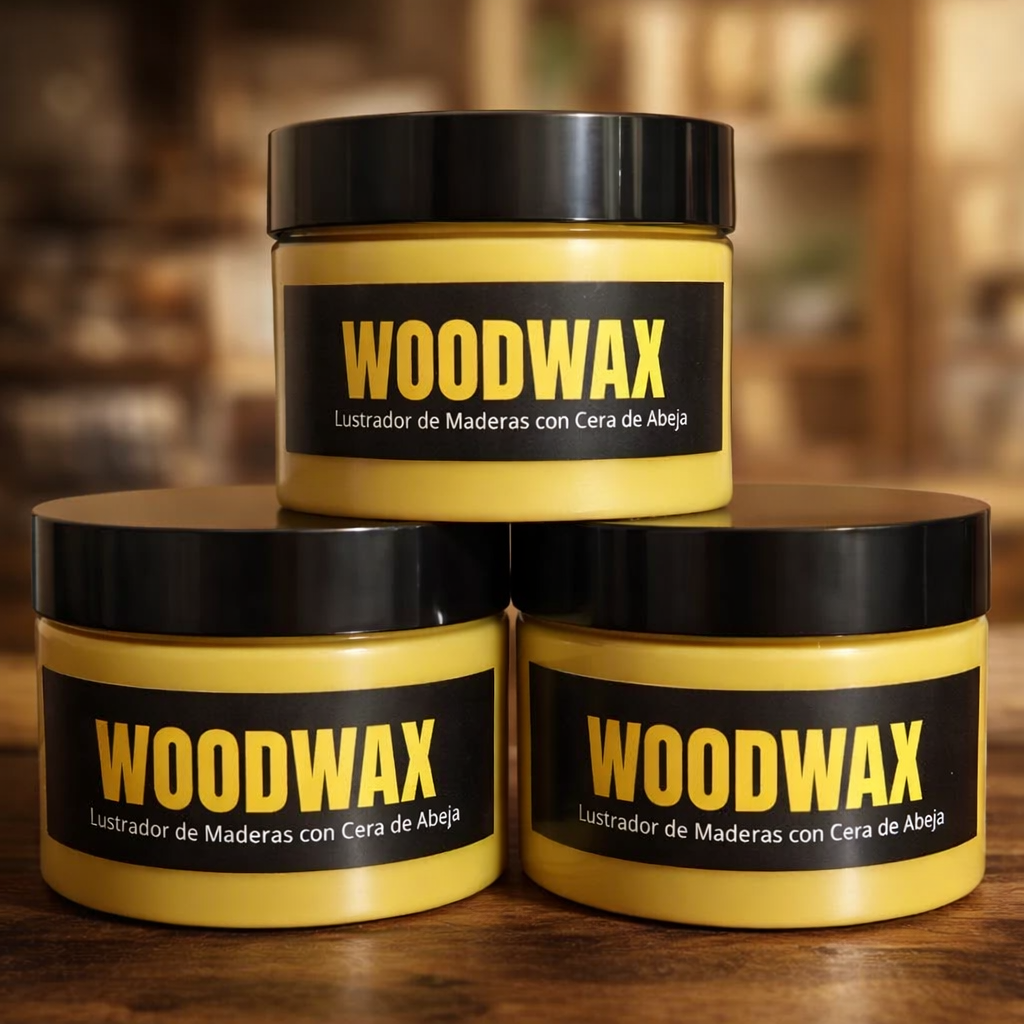 Woodwax Lustrador De Cera De Abejas Madera Muebles