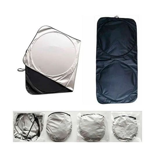 Parasol Plegable Premium para Auto Circular \n150*70CM