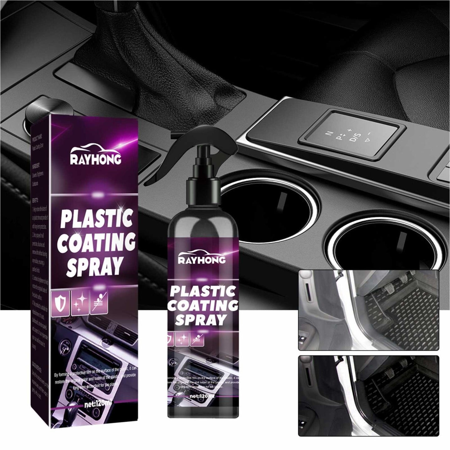 Limpiador y Protector para Auto 120ML