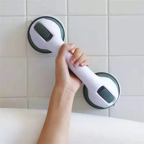 Agarradera de seguridad para ducha ventosa blanca soporte hasta 100kg