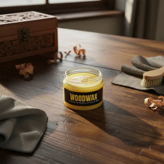 Woodwax Lustrador De Cera De Abejas Madera Muebles