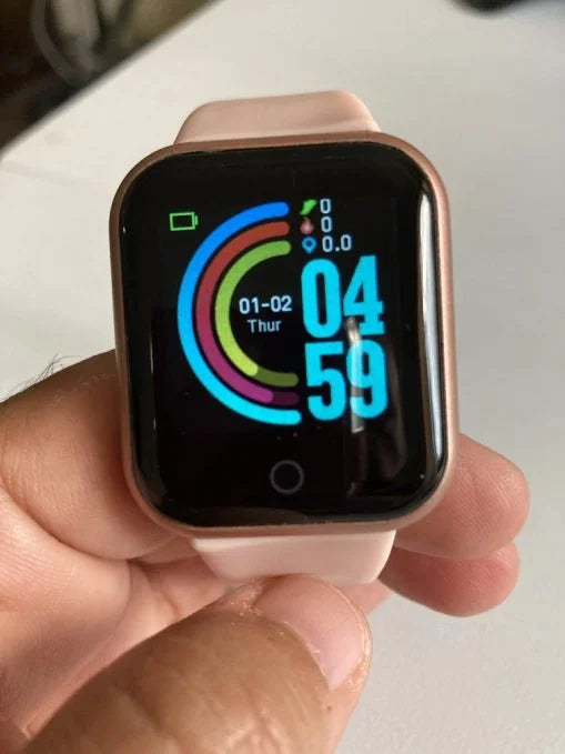 Reloj Smartwatch Bracelet Cuadrado - ROSA