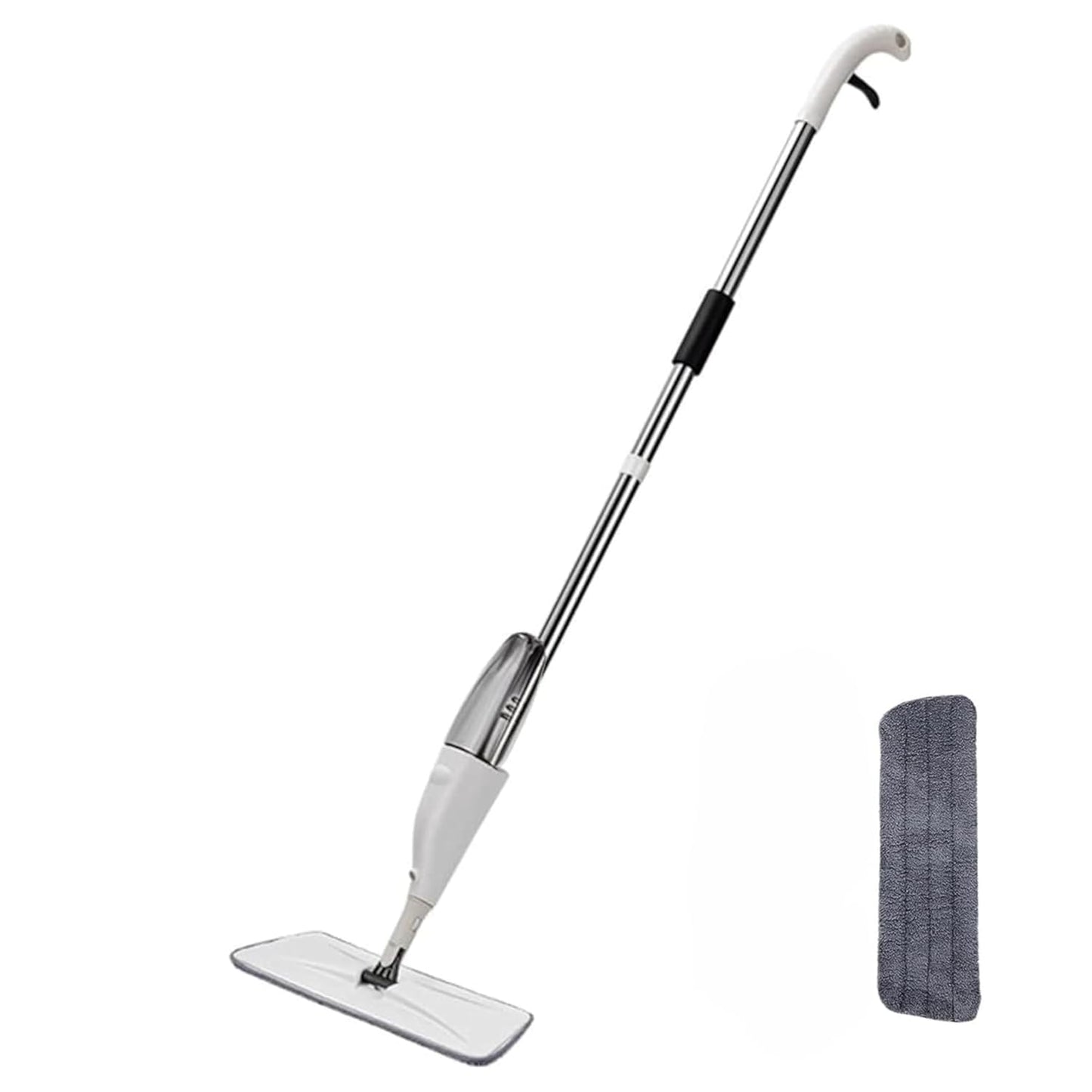 Mopa Para Piso Giratoria Spray De Limpieza Trapeador Aurora Blanco