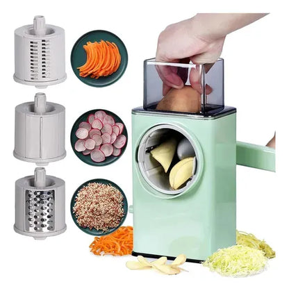 Rallador De Verduras Queso Multifuncional Cortador Calidad