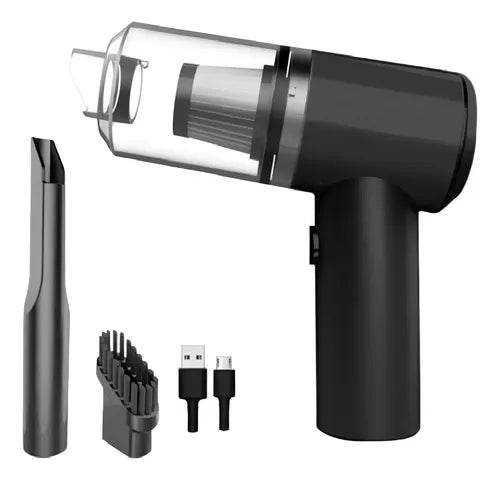 Mini Aspiradora Para Auto A Bateria Recargable Usb