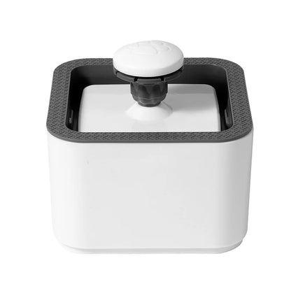 Fuente Bebedero Cuadrado para mascotas con Filtro