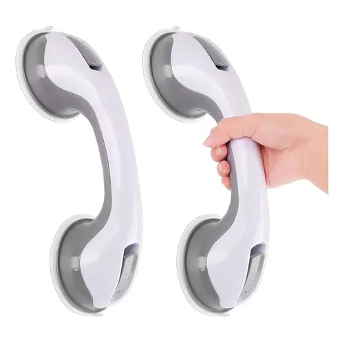 Agarradera de seguridad para ducha ventosa blanca soporte hasta 100kg