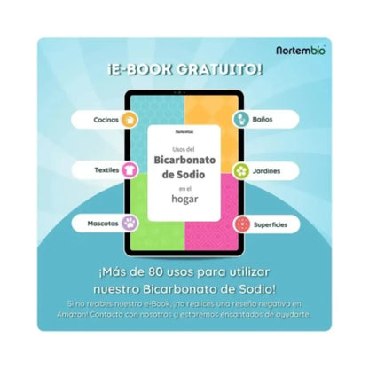Bicarbonato de Sodio Ecologico Nortembio 700 G