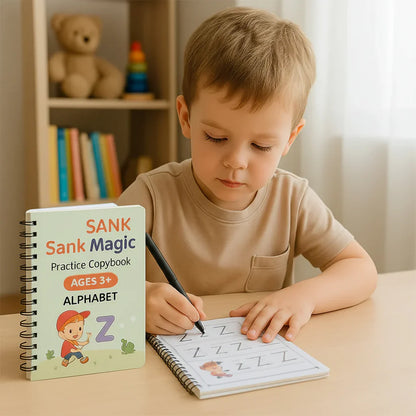 Set de 4 Libros Didacticos de Escritura Reutilizable