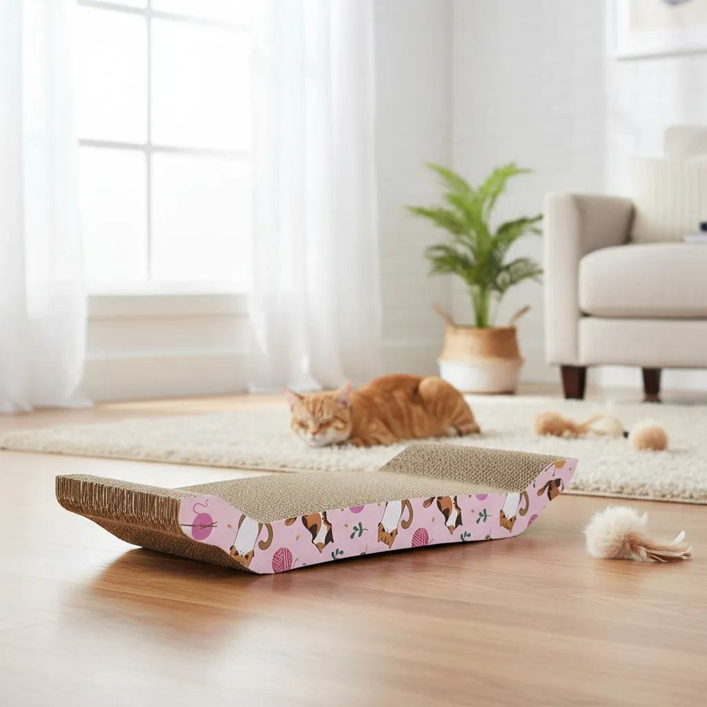 Rascador Corrugado Para Gatos
