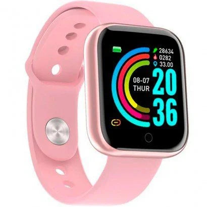 Reloj Smartwatch Bracelet Cuadrado - ROSA