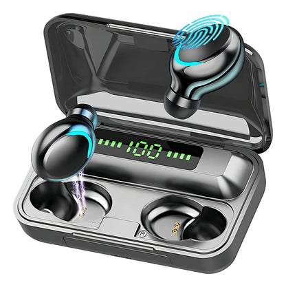 Auriculares Bluetooth F9-5 Negro