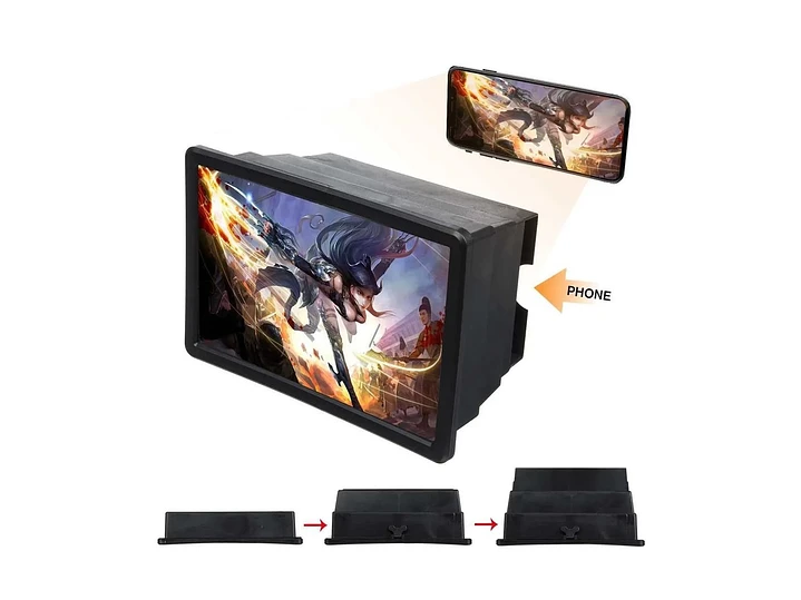 Amplificador De Pantalla Para Celular Zoom Lupa 3d