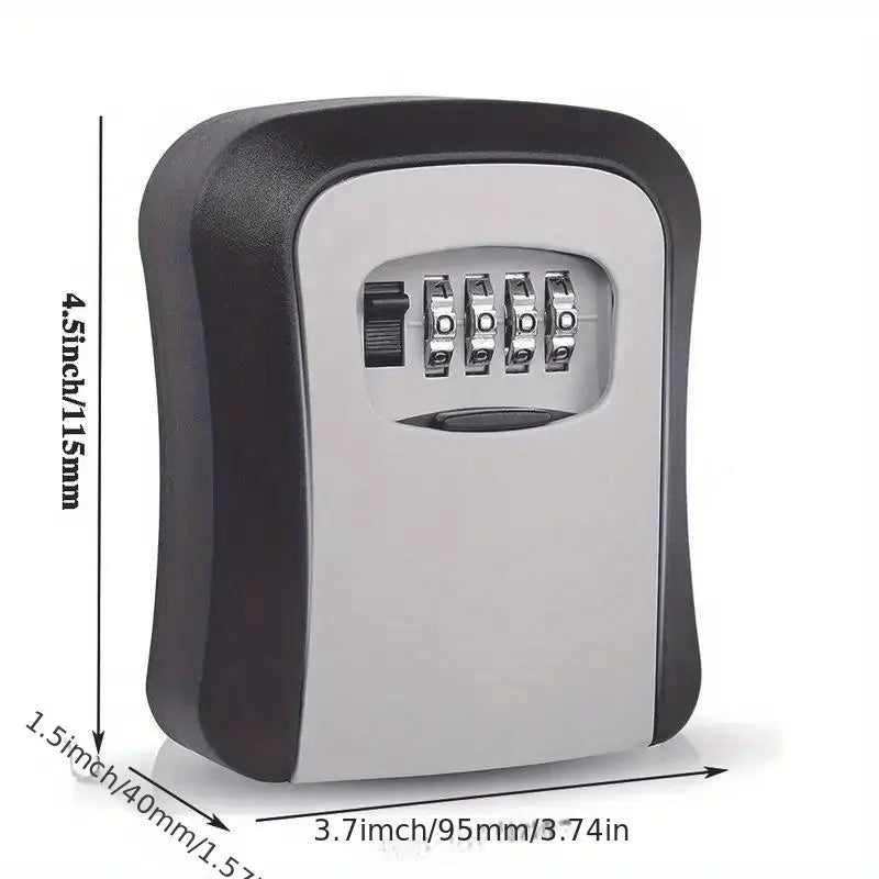 Caja de seguridad compacta y resistente al agua con código