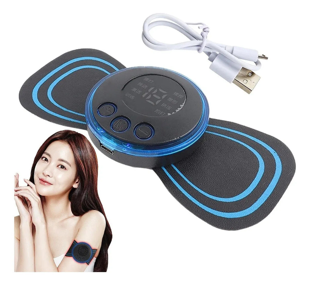 Masajeador Eléctrico Portátil Para Cuello