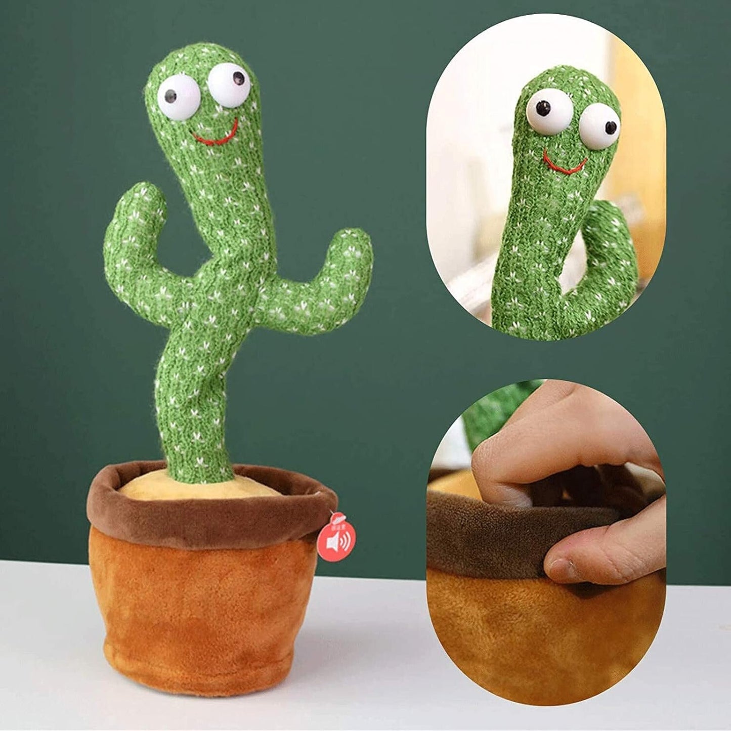 Juguete Didáctico Cactus Bailarín con Luces y Sonido