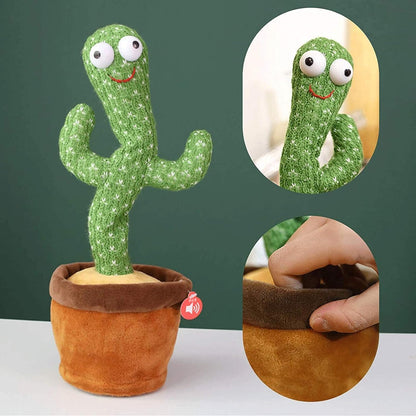 Juguete Didáctico Cactus Bailarín con Luces y Sonido