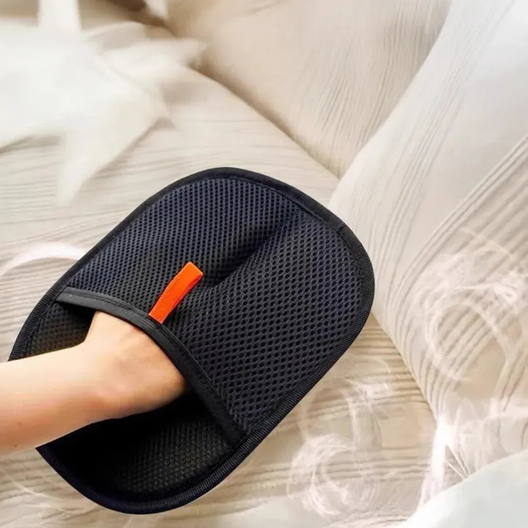 Guante Electroestatico Quita Pelos 2 En 1 Negro