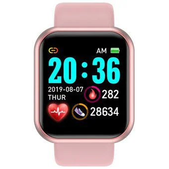 Reloj Smartwatch Bracelet Cuadrado - ROSA