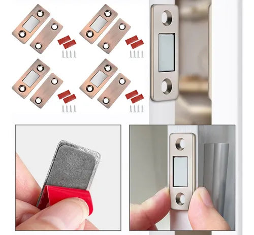 Imanes Resistentes Para Cajones O Puertas De Acero X4