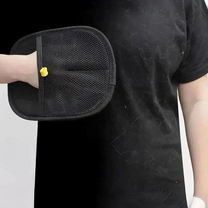 Guante Electroestatico Quita Pelos 2 En 1 Negro