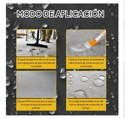 Pack x 3 Selladores Impermeables Paredes Pisos Cerámicas Anti Agua
