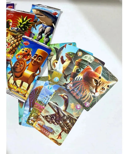 Caja De 36 Sobres De 8 Cartas Coleccionables Brainrot Brainrot