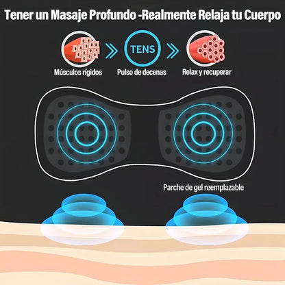 Masajeador Eléctrico Portátil Para Cuello