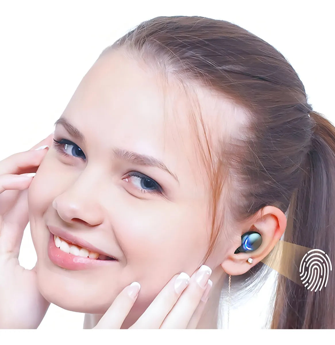 Auriculares Bluetooth F9-5 Negro