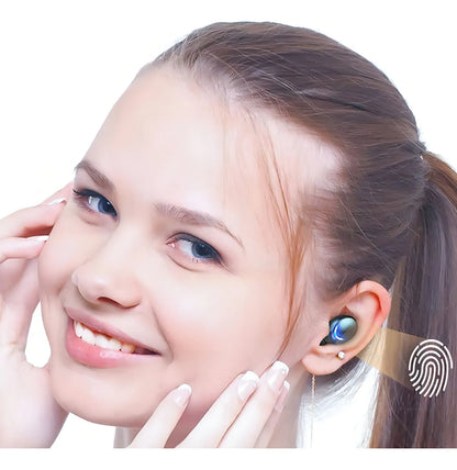 Auriculares Bluetooth F9-5 Negro