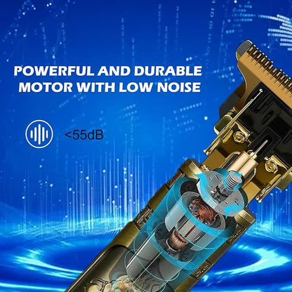 Maquina Patillera Vintage T9 Barberia Profesional Recargable