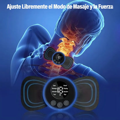 Masajeador Eléctrico Portátil Para Cuello