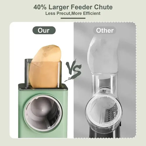 Rallador De Verduras Queso Multifuncional Cortador Calidad