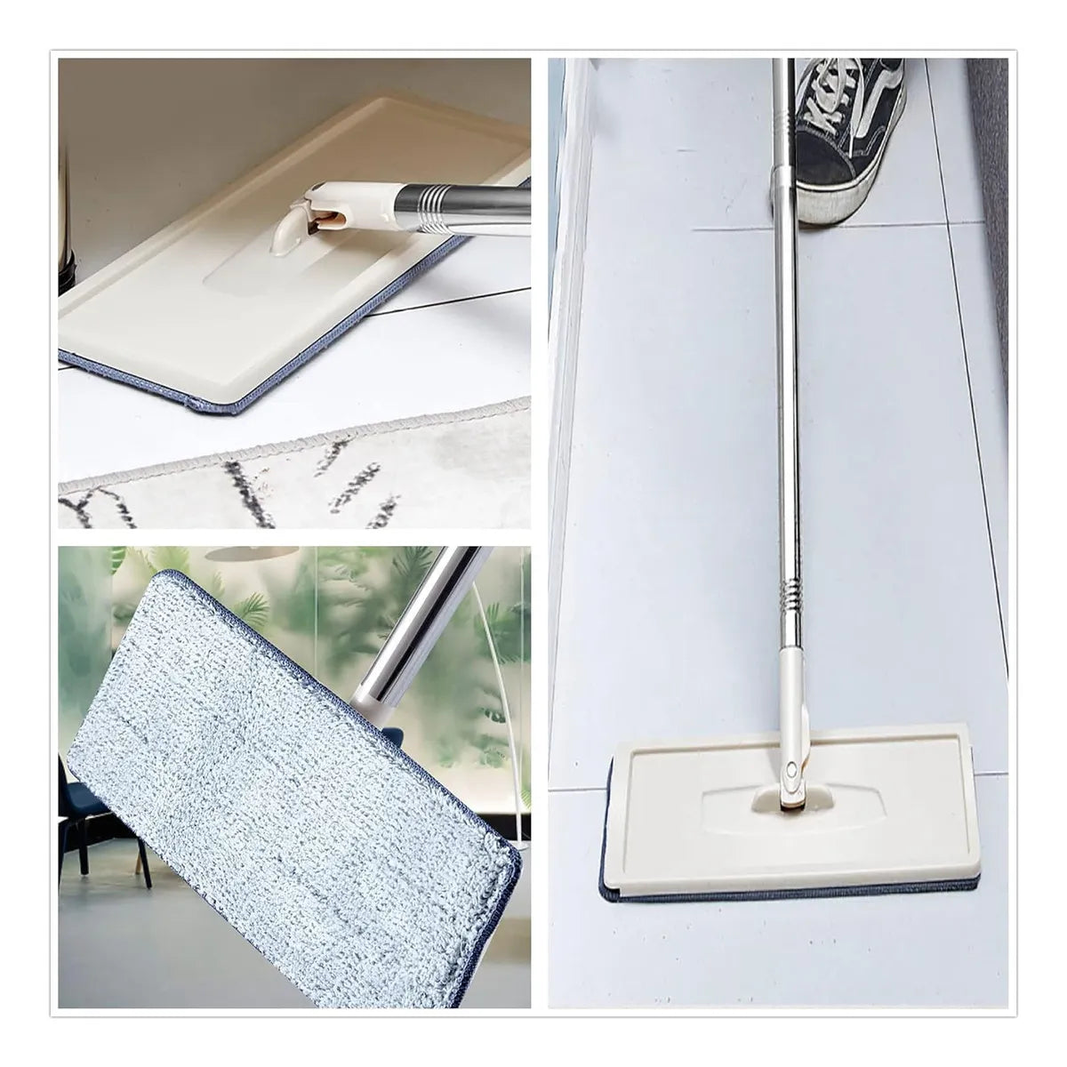 Balde Mopa Con Cubo Fregona Doble Plana Escurridor Alta Calidad Premium